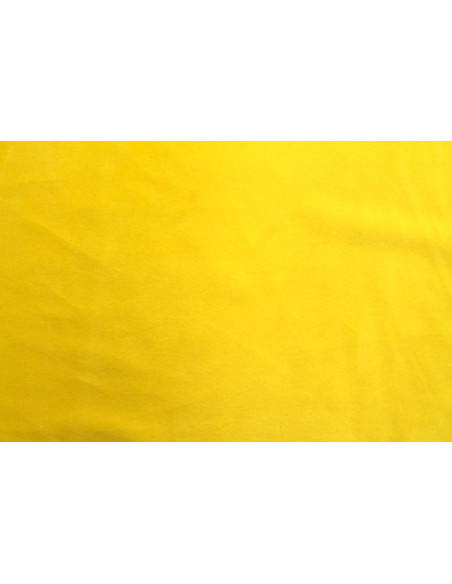 Tissu Velours Ras Extensible Uni Jaune de Qualité, Tissu Au Mètre, Tissu pas cher - Alltissus.com