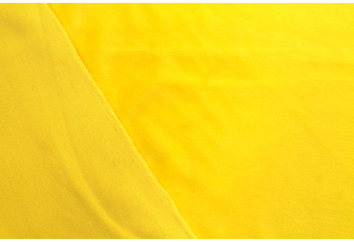 Tissu Velours Ras Extensible Uni Jaune de Qualité, Tissu Au Mètre, Tissu pas cher - Alltissus.com