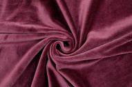Tissu Velours Ras Extensible Uni Bordeaux de Qualité, Tissu Au Mètre, Tissu pas cher - Alltissus.com