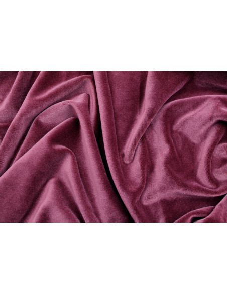 Tissu Velours Ras Extensible Uni Bordeaux de Qualité, Tissu Au Mètre, Tissu pas cher - Alltissus.com