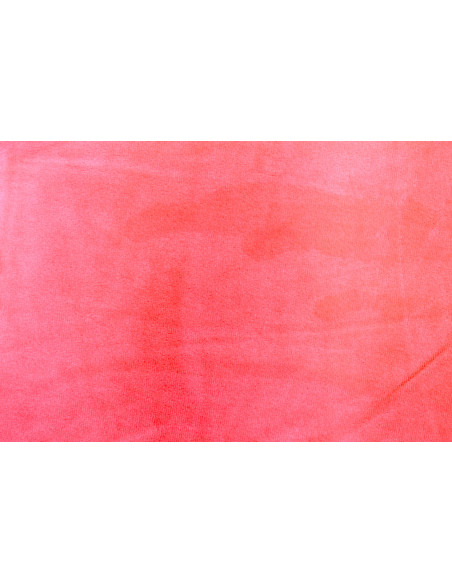 Tissu Velours Ras Extensible Uni Corail de Qualité, Tissu Au Mètre, Tissu pas cher - Alltissus.com
