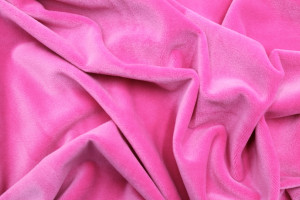 Tissu Velours Ras Extensible Uni Fuchsia de Qualité, Tissu Au Mètre, Tissu pas cher - Alltissus.com 2