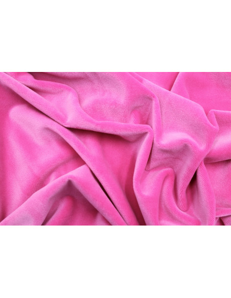 Tissu Velours Ras Extensible Uni Fuchsia de Qualité, Tissu Au Mètre, Tissu pas cher - Alltissus.com