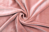 Tissu Velours Ras Extensible Uni Vieux rose de Qualité, Tissu Au Mètre, Tissu pas cher - Alltissus.com