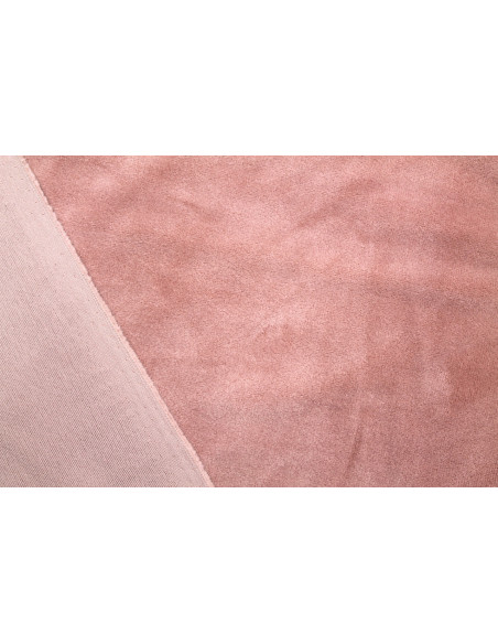 Tissu Velours Ras Extensible Uni Vieux rose de Qualité, Tissu Au Mètre, Tissu pas cher - Alltissus.com