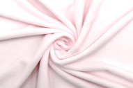 Tissu Velours Ras Extensible Uni Rose clair de Qualité, Tissu Au Mètre, Tissu pas cher - Alltissus.com
