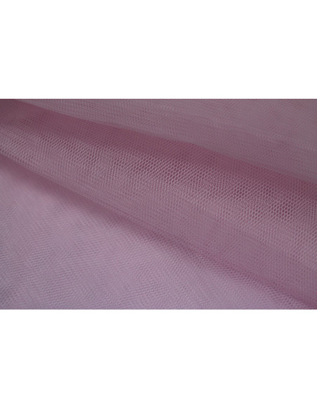 Tissu Tulle Raide Rose Clair -Au Metre