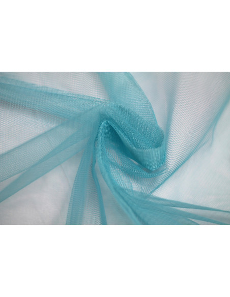 Tissu Tulle Raide Turquoise - Au Metre
