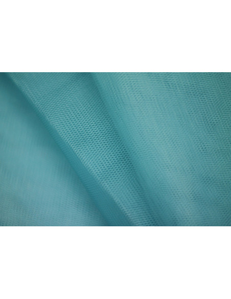 Tissu Tulle Raide Turquoise - Au Metre