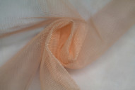 Tissu Tulle Raide Saumon -Au Metre