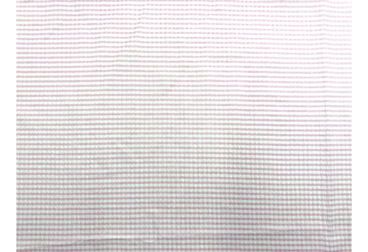 Tissu Seersucker Polycoton carreaux Rose clair de Qualité, Tissu au mètre, Tissu pas cher - Alltissus.com