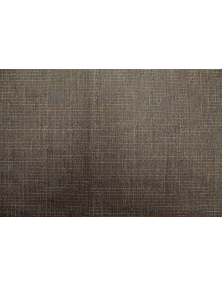 Tissu Costume Tailleur Marron à carreaux Orange de Qualité, Tissu Au Mètre, Tissu pas cher - Alltissus.com