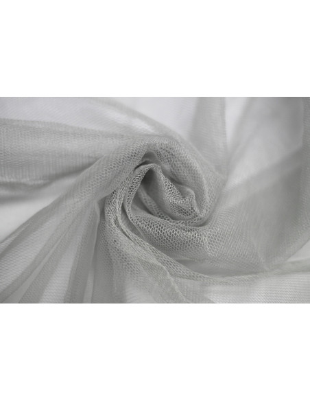 Tissu Tulle Raide Gris Clair -Au Metre
