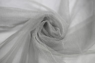 Tissu Tulle Raide Gris Clair -Au Metre