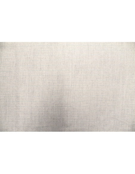 Tissu Costume Tailleur Beige clair à rayure Bleu de Qualité, Tissu Au Mètre, Tissu pas cher - Alltissus.com