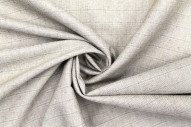 Tissu Costume Tailleur Beige foncé à rayure Bleu de Qualité, Tissu Au Mètre, Tissu pas cher - Alltissus.com