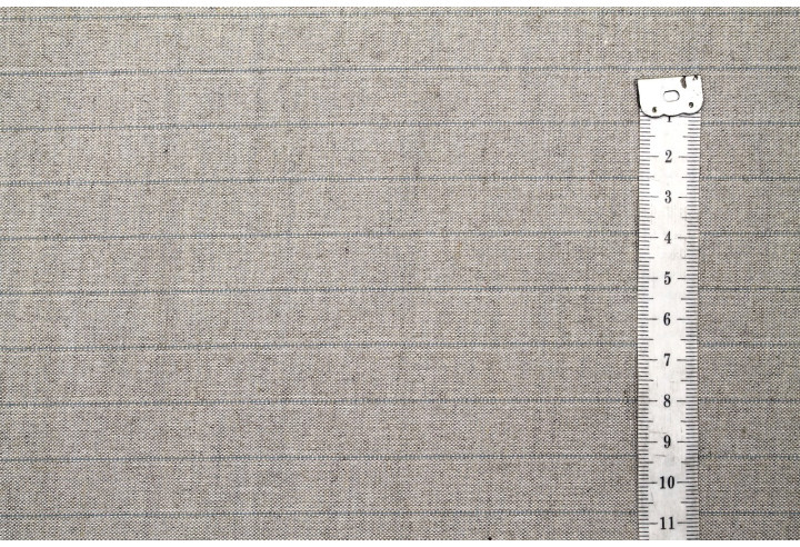 Tissu Costume Tailleur Beige foncé à rayure Bleu de Qualité, Tissu Au Mètre, Tissu pas cher - Alltissus.com