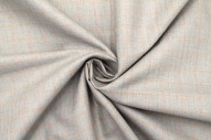 Tissu Costume Tailleur Beige à gros carreaux Orange/Bleu de Qualité, Tissu Au Mètre, Tissu pas cher - Alltissus.com