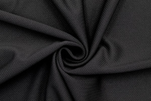 Tissu Maille Piquée Losange Noir de Qualité, Tissu Au Mètre, Tissu pas cher - Alltissus.com