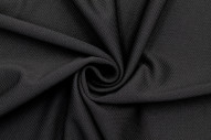 Tissu Maille Piquée Losange Noir de Qualité, Tissu Au Mètre, Tissu pas cher - Alltissus.com