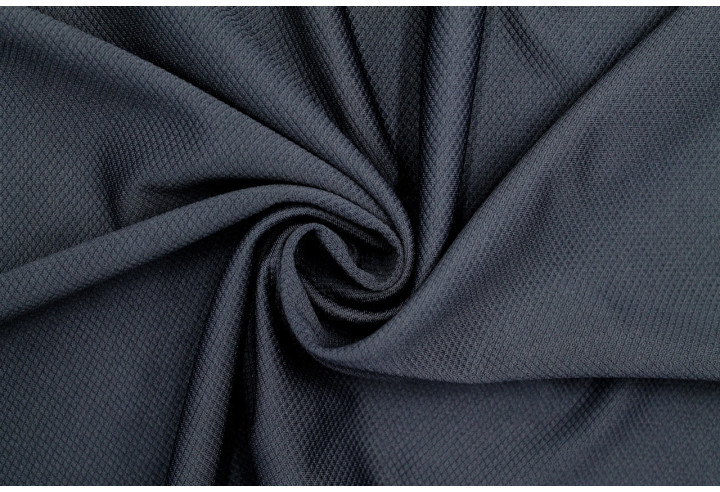 Tissu Maille Piquée Losange Marine de Qualité, Tissu Au Mètre, Tissu pas cher - Alltissus.com