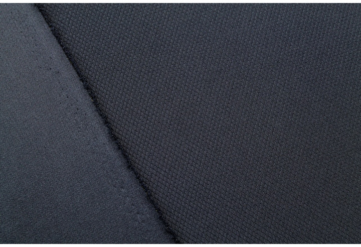 Tissu Maille Piquée Losange Marine de Qualité, Tissu Au Mètre, Tissu pas cher - Alltissus.com