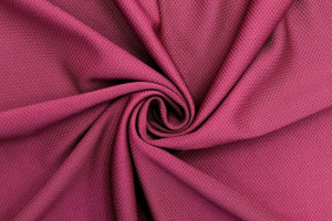 Tissu Maille Piquée Losange Framboise de Qualité, Tissu Au Mètre, Tissu pas cher - Alltissus.com