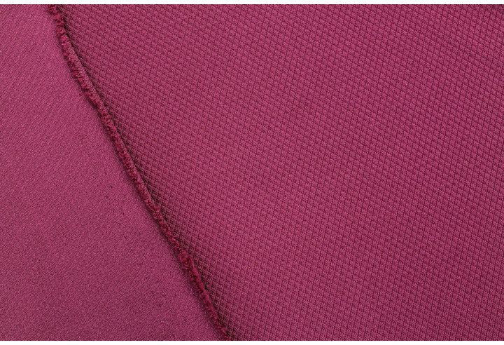 Tissu Maille Piquée Losange Framboise de Qualité, Tissu Au Mètre, Tissu pas cher - Alltissus.com