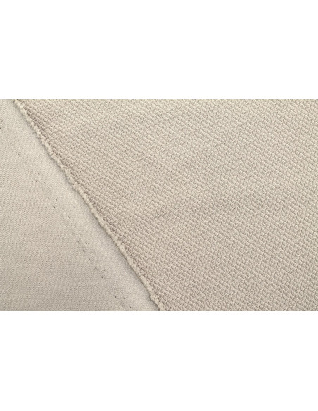 Tissu Maille Piquée Losange Beige clair de Qualité, Tissu Au Mètre, Tissu pas cher - Alltissus.com