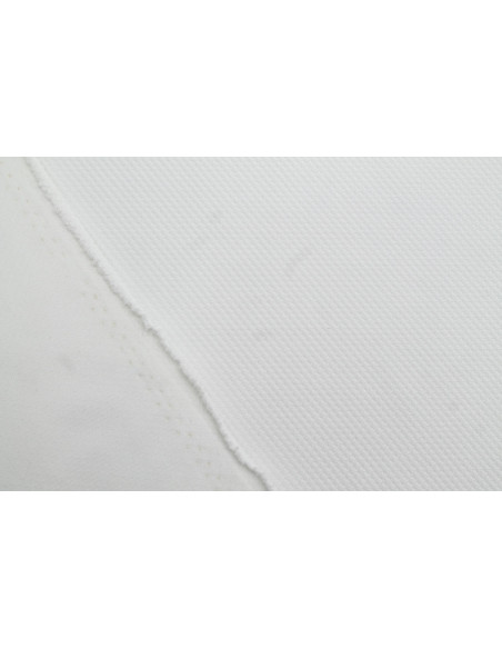 Tissu Maille Piquée Losange Blanc cassé de Qualité, Tissu Au Mètre, Tissu pas cher - Alltissus.com