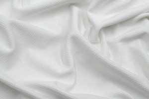 Tissu Maille Piquée Losange Blanc cassé de Qualité, Tissu Au Mètre, Tissu pas cher - Alltissus.com 2