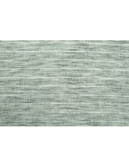Tissu Voile Aspect Lin Rayure Lurex Kaki de Qualité, Tissu au mètre pas cher - Alltissus.com