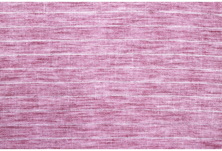 Tissu Voile Aspect Lin Rayure Lurex Framboise de Qualité, Tissu au mètre pas cher - Alltissus.com