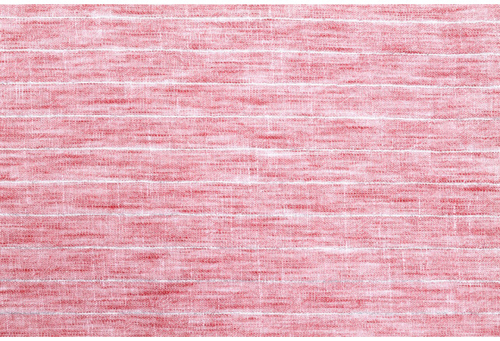 Tissu Voile Aspect Lin Rayure Lurex Corail de Qualité, Tissu au mètre pas cher - Alltissus.com
