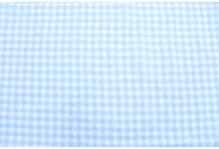 Tissu Fil Teint Polycoton Carreaux Ciel de Qualité, Tissu au mètre, Tissu pas cher - Alltissus.com
