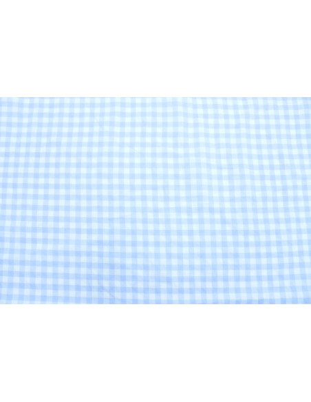 Tissu Fil Teint Polycoton Carreaux Ciel de Qualité, Tissu au mètre, Tissu pas cher - Alltissus.com