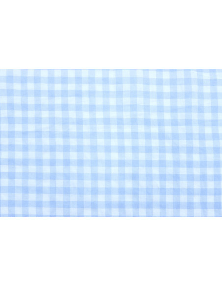 Tissu Fil Teint Polycoton Carreaux Ciel de Qualité, Tissu au mètre, Tissu pas cher - Alltissus.com