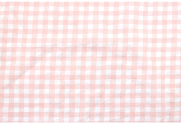 Tissu Fil Teint Polycoton Carreaux Saumon de Qualité, Tissu au mètre, Tissu pas cher - Alltissus.com