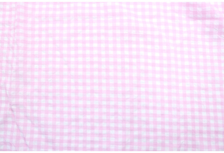 Tissu Fil Teint Polycoton Carreaux Rose de Qualité, Tissu au mètre, Tissu pas cher - Alltissus.com