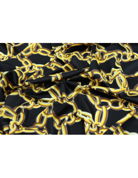 Tissu Lycra Maillot de Bain Sangles Noir de Qualité, Tissu au mètre, Tissu pas cher - Alltissus.com