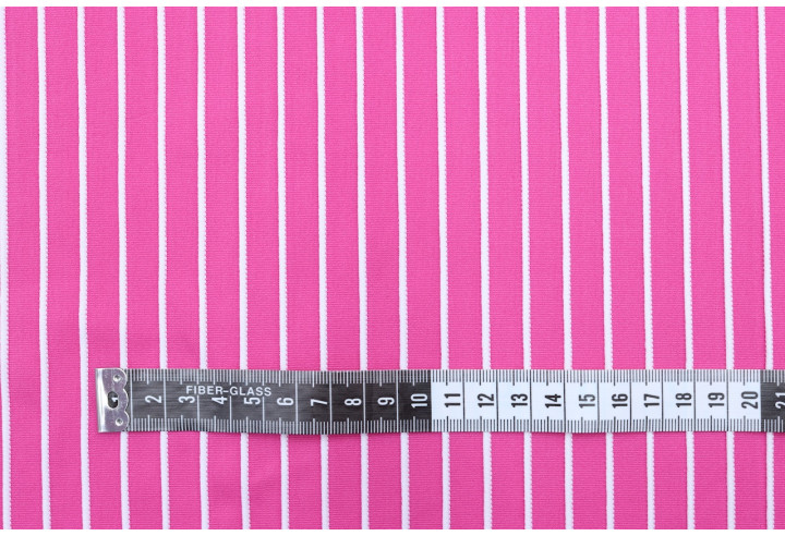 Tissu Lycra Rose Rayure Relief Blanc de Qualité, Tissu au mètre, Tissu pas cher - Alltissus.com