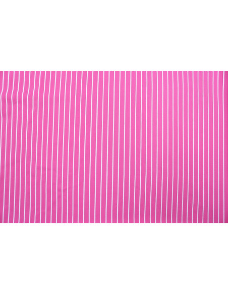 Tissu Lycra Rose Rayure Relief Blanc de Qualité, Tissu au mètre, Tissu pas cher - Alltissus.com