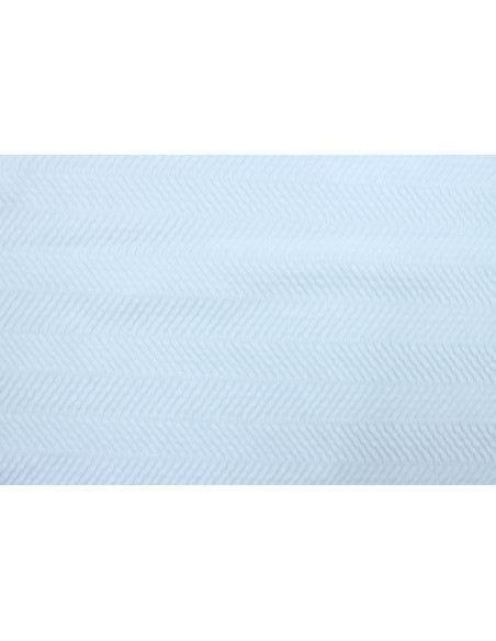 Tissu Lycra Gaufré Blanc de Qualité, Tissu au mètre, Tissu pas cher - Alltissus.com