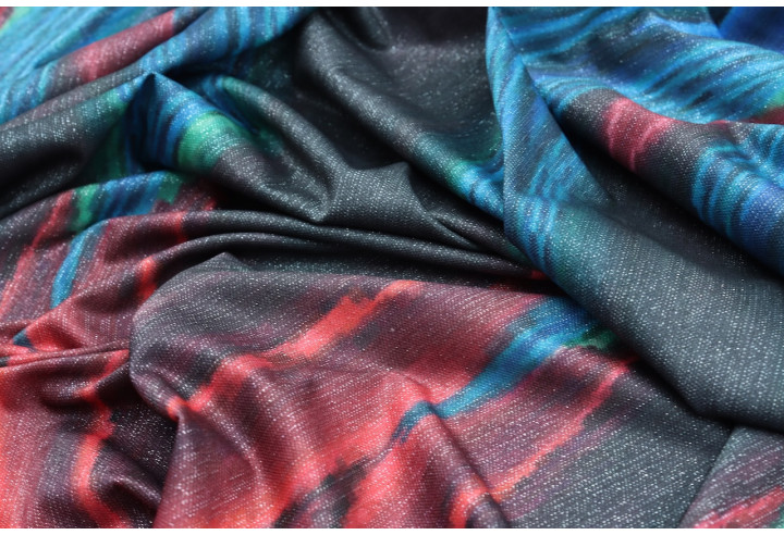 Tissu Lycra Souple Lurex Forest de Qualité, Tissu au mètre, Tissu pas cher - Alltissus.com