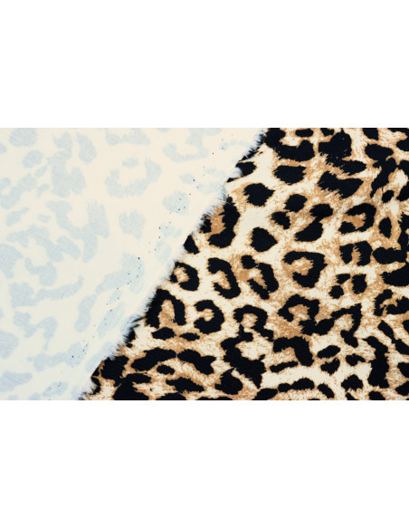 Tissu Gabardine Coton Imprimée Léopard de Qualité, Tissu au mètre, Tissu pas cher - Alltissus.com