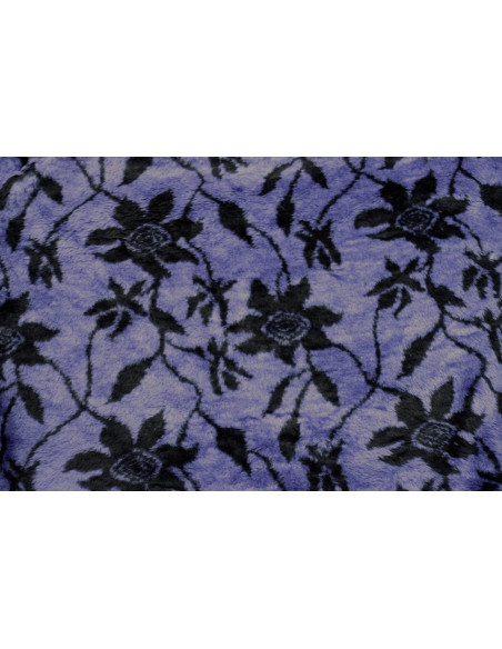 Tissu Fausse Fourrure Douce Fleur Marine de Qualité, Tissus au mètre, Tissus pas cher - Alltissus.com