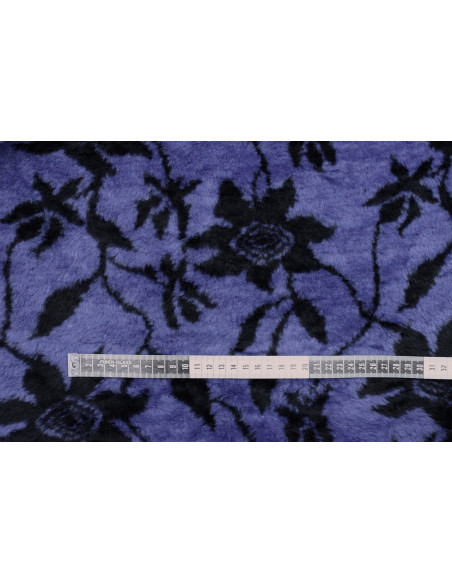 Tissu Fausse Fourrure Douce Fleur Marine de Qualité, Tissus au mètre, Tissus pas cher - Alltissus.com
