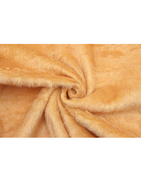 Tissu Fausse Fourrure Douce Camel de Qualité, Tissus au mètre, Tissus pas cher - Alltissus.com