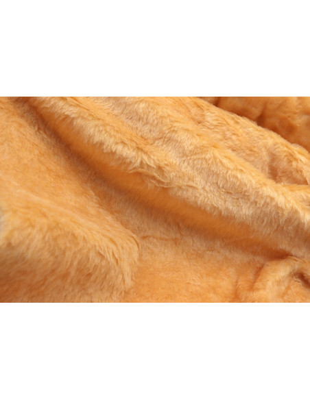 Tissu Fausse Fourrure Douce Camel de Qualité, Tissus au mètre, Tissus pas cher - Alltissus.com