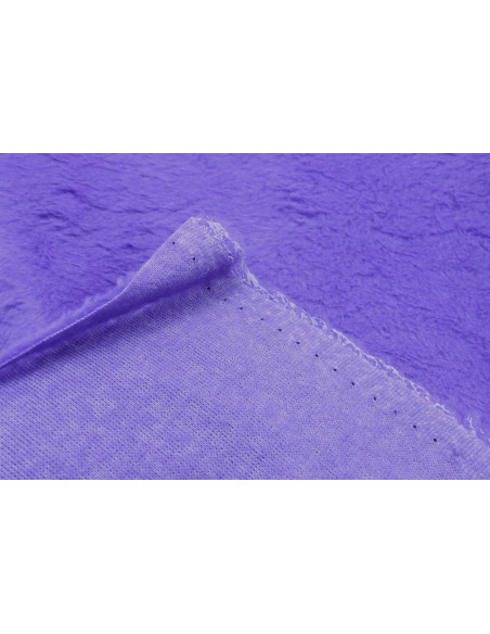 Tissu Fausse Fourrure Douce Violine de Qualité, Tissus au mètre, Tissus pas cher - Alltissus.com